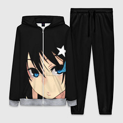 Женский 3D-костюм Black Rock Shooter - глаза Мато Курои, цвет: 3D-меланж