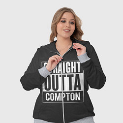 Женский 3D-костюм Straight Outta Compton, цвет: 3D-меланж — фото 2