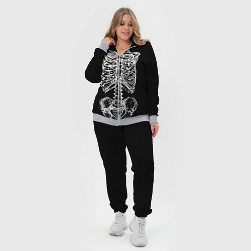 Женский костюм Скелет / 3D-Меланж – фото 4