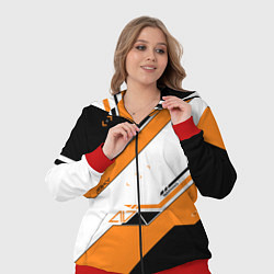 Женский 3D-костюм CS:GO Asiimov, цвет: 3D-красный — фото 2