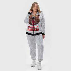 Женский 3D-костюм Bear: Made in Russia, цвет: 3D-черный — фото 2