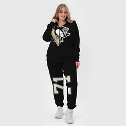 Женский 3D-костюм Pittsburgh Penguins: Malkin, цвет: 3D-черный — фото 2