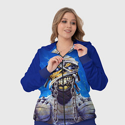 Женский 3D-костюм Iron Maiden: Mummy, цвет: 3D-синий — фото 2