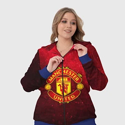 Женский 3D-костюм Манчестер Юнайтед, цвет: 3D-синий — фото 2