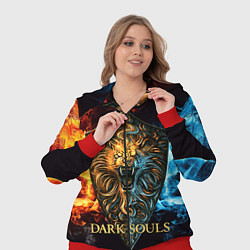 Женский 3D-костюм Dark Souls: Lion Shield, цвет: 3D-красный — фото 2