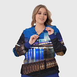 Женский 3D-костюм Москва, цвет: 3D-синий — фото 2