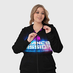Женский 3D-костюм Trancemission: Trance we love, цвет: 3D-черный — фото 2