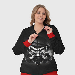 Женский 3D-костюм Pirate Station: Dark Side, цвет: 3D-красный — фото 2