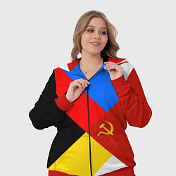 Женский 3D-костюм Вечная Россия, цвет: 3D-красный — фото 2