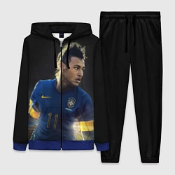 Женский 3D-костюм Neymar: Brasil Team, цвет: 3D-синий