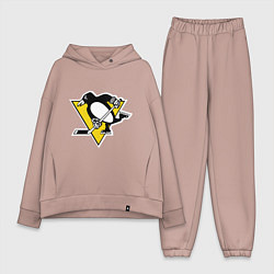 Женский костюм оверсайз Pittsburgh Penguins