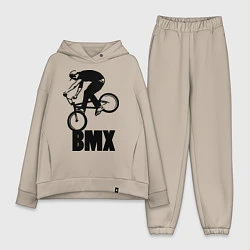 Женский костюм оверсайз BMX 3, цвет: миндальный