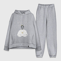 Женский костюм оверсайз The Young Pope, цвет: меланж