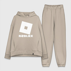 Женский костюм оверсайз ROBLOX, цвет: миндальный