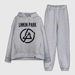 Женский костюм оверсайз Linkin Park, цвет: меланж