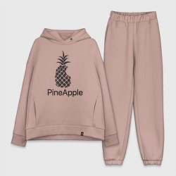 Женский костюм оверсайз PineApple, цвет: пыльно-розовый