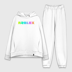 Женский костюм оверсайз ROBLOX, цвет: белый