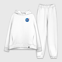 Женский костюм оверсайз NASA, цвет: белый