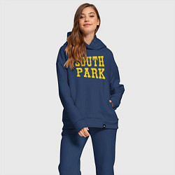 Женский костюм оверсайз SOUTH PARK, цвет: тёмно-синий — фото 2