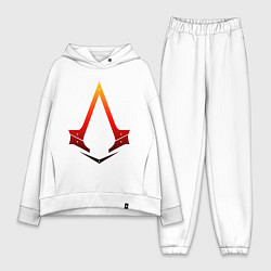 Женский костюм оверсайз Assassins Creed, цвет: белый