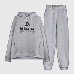 Женский костюм оверсайз MIKASA SPORTS, цвет: меланж