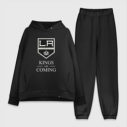 Женский костюм оверсайз Los Angeles Kings, Лос Анджелес Кингз, цвет: черный