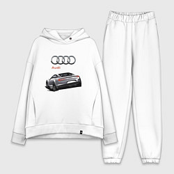 Женский костюм оверсайз Audi Prestige Concept, цвет: белый