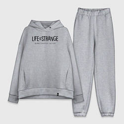 Женский костюм оверсайз Life Is Strange - logo