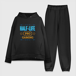 Женский костюм оверсайз Игра Half-Life PRO Gaming, цвет: черный