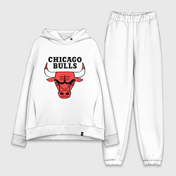 Женский костюм оверсайз Chicago Bulls