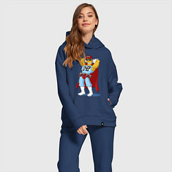 Женский костюм оверсайз Duffman - Simpsons, цвет: тёмно-синий — фото 2