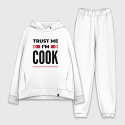 Женский костюм оверсайз Trust me - Im cook