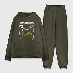 Женский костюм оверсайз The Offspring rock cat