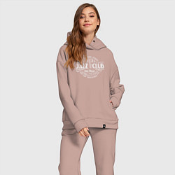 Женский костюм оверсайз Jazz club, цвет: пыльно-розовый — фото 2