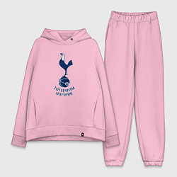 Женский костюм оверсайз Tottenham Hotspur fc sport, цвет: светло-розовый