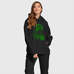 Женский костюм оверсайз Go Celtics, цвет: черный — фото 2