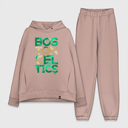 Женский костюм оверсайз Селтикс, цвет: пыльно-розовый