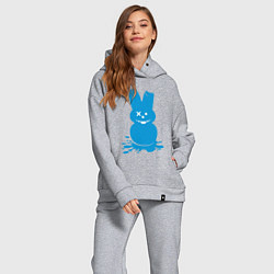 Женский костюм оверсайз Blue bunny, цвет: меланж — фото 2