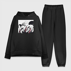 Женский костюм оверсайз Магия и мускулы Ланс Краун, цвет: черный