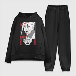 Женский костюм оверсайз Токийские мстители Кен Рюгуджи Такемичи Ханагаки, цвет: черный
