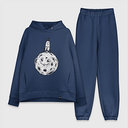 Женский костюм оверсайз Добрая Луна