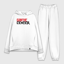 Женский костюм оверсайз Игровой центр, цвет: белый