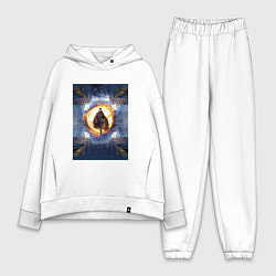 Женский костюм оверсайз Доктор Стрэндж, цвет: белый