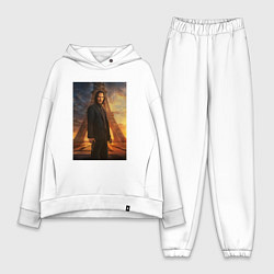 Женский костюм оверсайз Джон Уик в Париже, цвет: белый