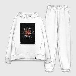 Женский костюм оверсайз Saw game, цвет: белый