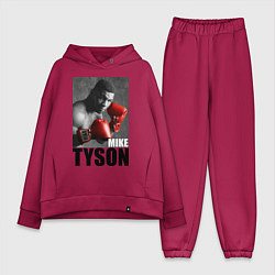 Женский костюм оверсайз Mike Tyson, цвет: маджента