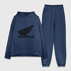 Женский костюм оверсайз Honda Motor, цвет: тёмно-синий