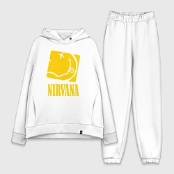 Женский костюм оверсайз Nirvana Cube, цвет: белый