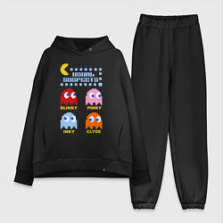 Женский костюм оверсайз Pac-Man: Usual Suspects, цвет: черный