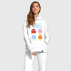 Женский костюм оверсайз Pac-Man: Usual Suspects, цвет: белый — фото 2